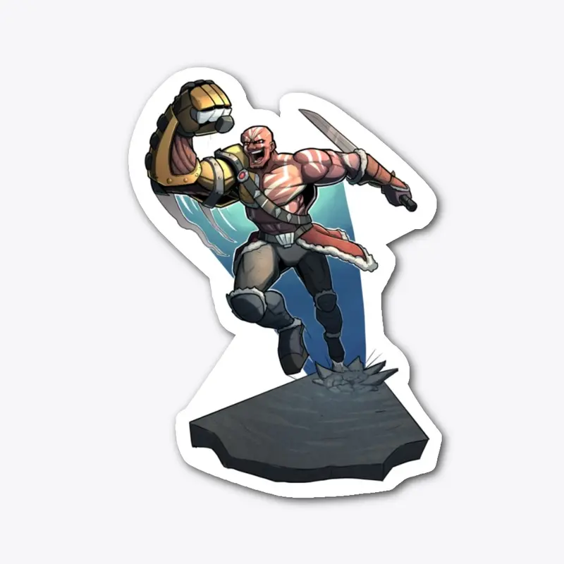 The Goliath Fist Sticker