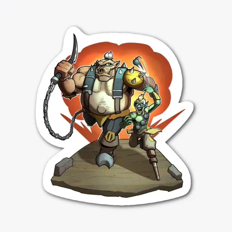 Mako and the Junker Sticker