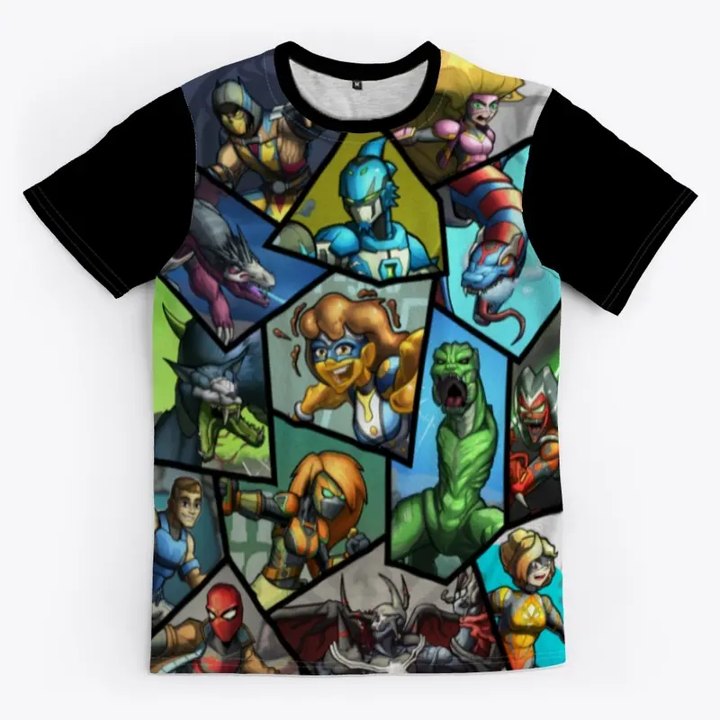 The PopCross Comic Cascade V2 SHIRT